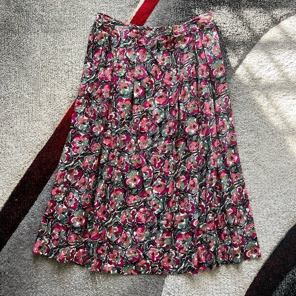 Pendleton Sophisticates Vintage Floral MIDI Skirt